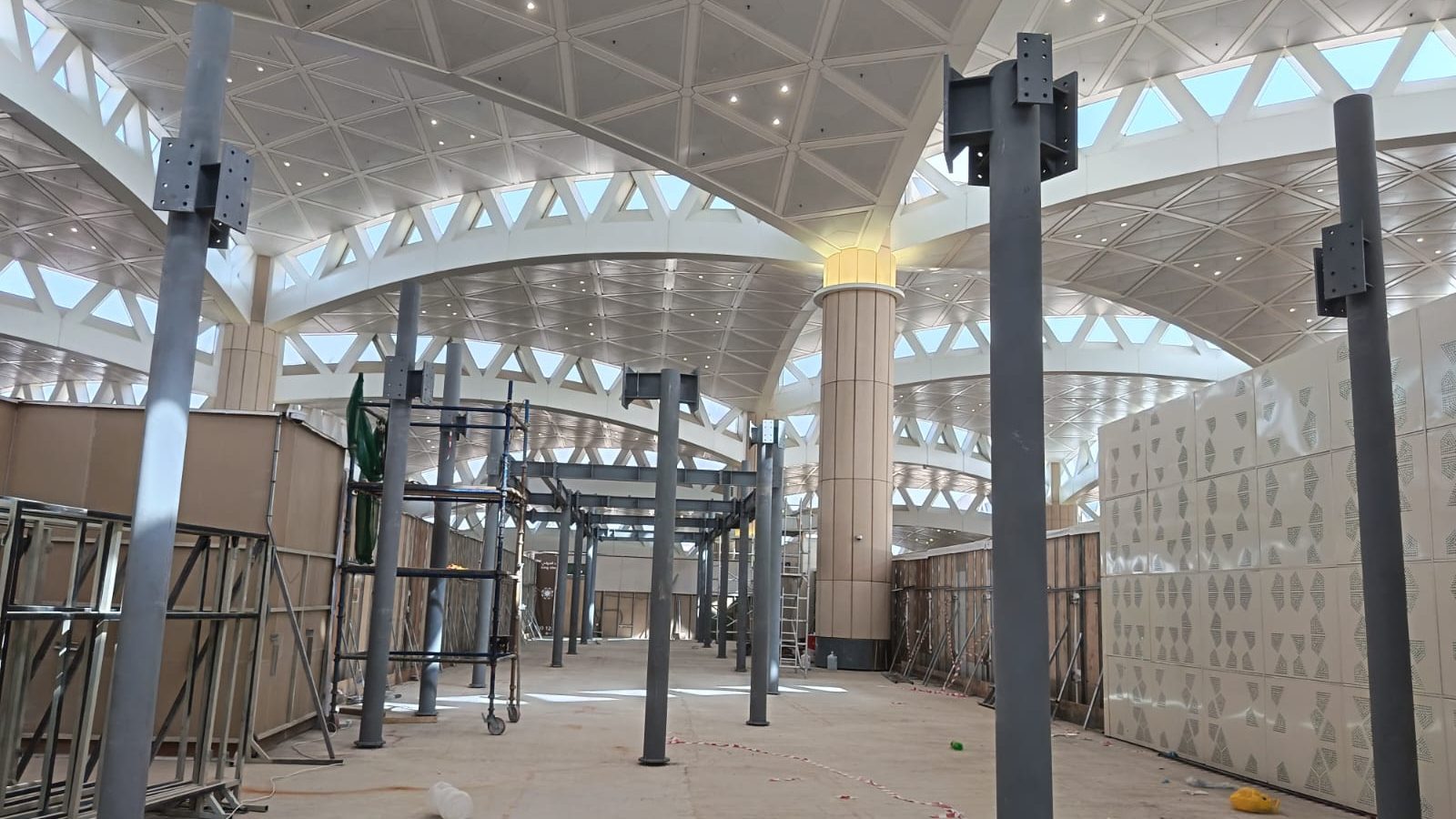 Architectural steelwork — structural installation