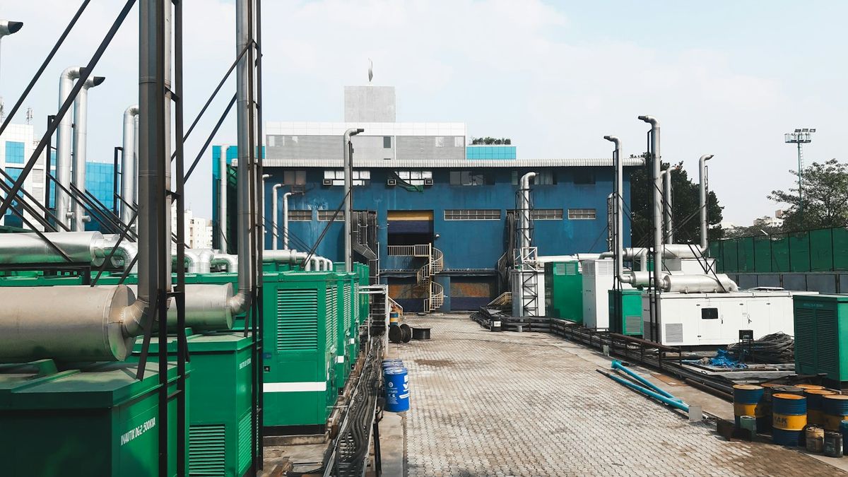 Generator Mechanical & Electrical Works — Mega Structure Contracting & Trading Co.